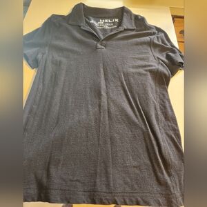 Helix Men's All Black Polo Shirt